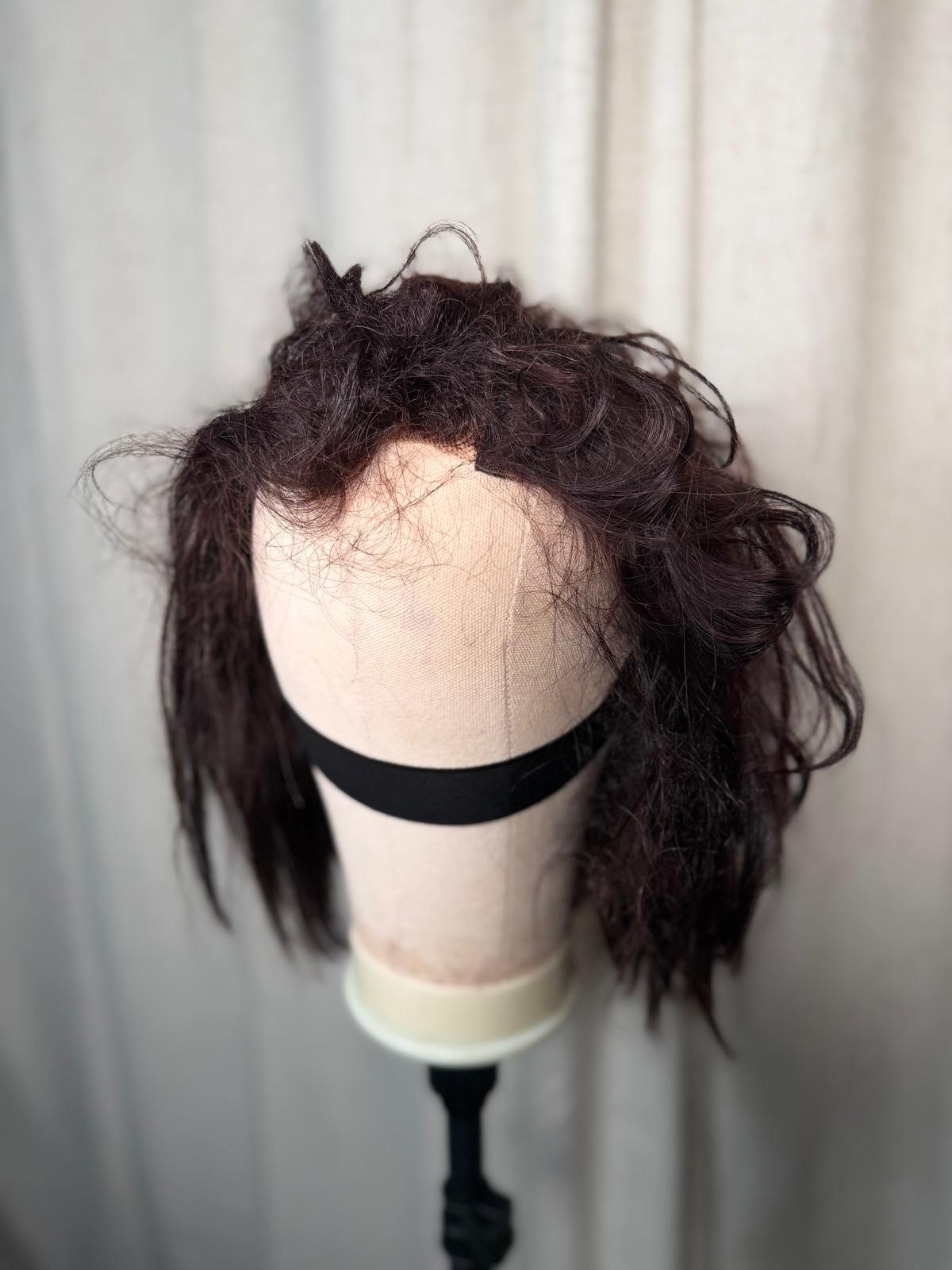 BEFORE: wig revamp