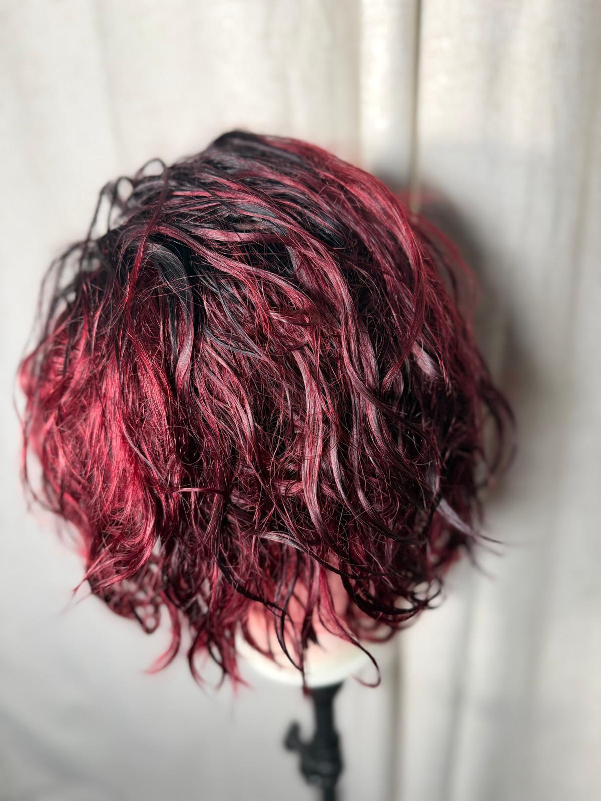 BEFORE: wig revamp