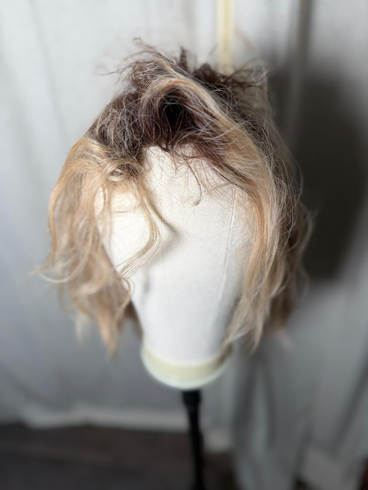 BEFORE: wig revamp