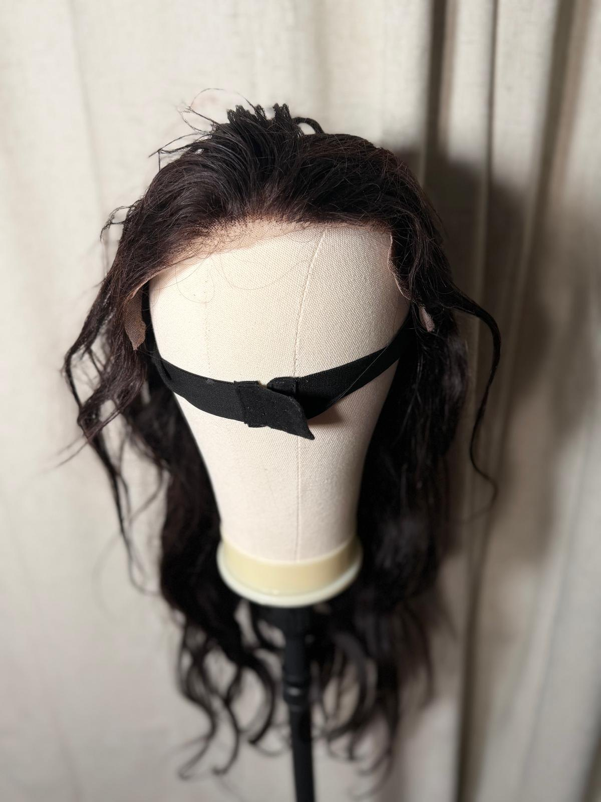 BEFORE: wig revamp