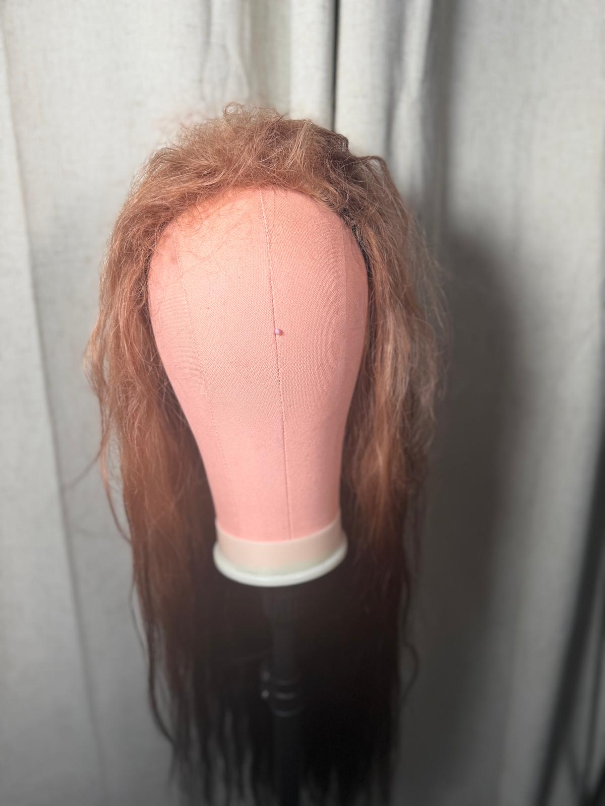 BEFORE: wig revamp
